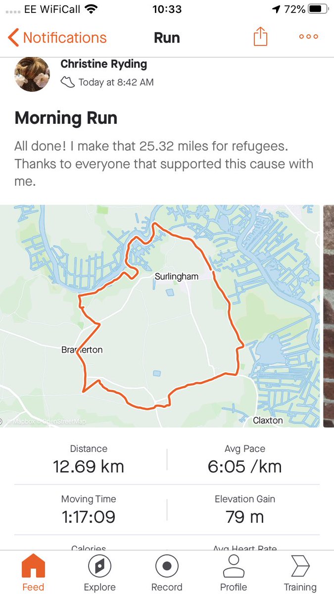 All done! Just over 22miles for refugees completed since the beginning of September. Thanks for your support.

…es-for-refugees-2020.everydayhero.com/uk/christine-1