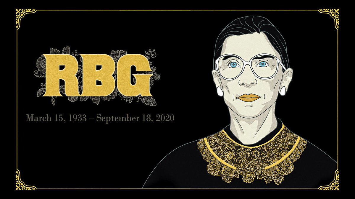 Thread | Ruth Bader Ginsburg Memorial Art 