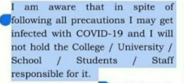 singhtanu1497's tweet photo. @sukhee_aatma @nidhiindiatv @msisodia @PMOIndia @ArvindKejriwal @DrRPNishank @VCggsipu They will ask us to sign such an undertaking ??!! But why we should sign it?? Where they are forcing1000 of students to risk their lives. Ye koi mazak ki baat nhi hai @GGSIPUIndia tum bhot zindagi ke sath khel rhe ho! https://t.co/DhnvPeDYQ6