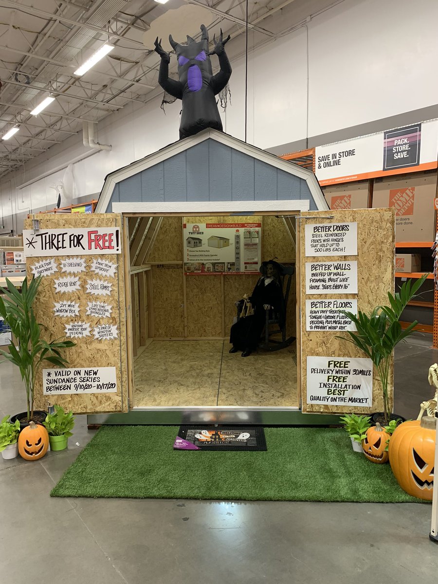 403 Going big with this weekend’s awesome Tuff Shed Event! #3forfree <a href="/deanosettle/">Dean Settle</a> #PMDWinsWithServices <a href="/NagyAndrew/">Andrew Nagy</a> <a href="/beccalsaunders5/">Rebecca Saunders</a> @KennyRedigerTHD <a href="/Crystal44350157/">Crystal Sparks</a>