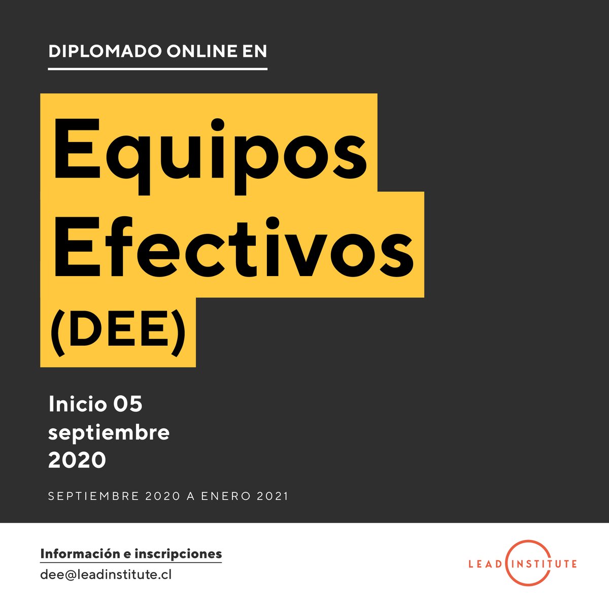 lider_efectivo's tweet photo. Redarquía es el tema de hoy en el segundo módulo del Diplomado en Equipos Efectivos de LEAD Institute, a cargo del profesor @RodZambranoE. Temazo. https://t.co/wBeOtp3yJx