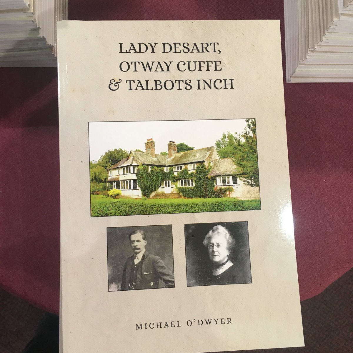Another great book just in by a local, prolific author; Michael O’ Dwyer.