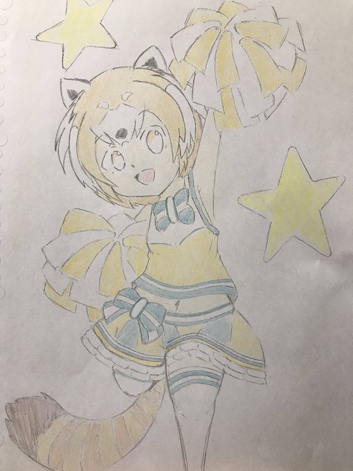 レッパンちゃんに色付けた
#けものフレンズ 