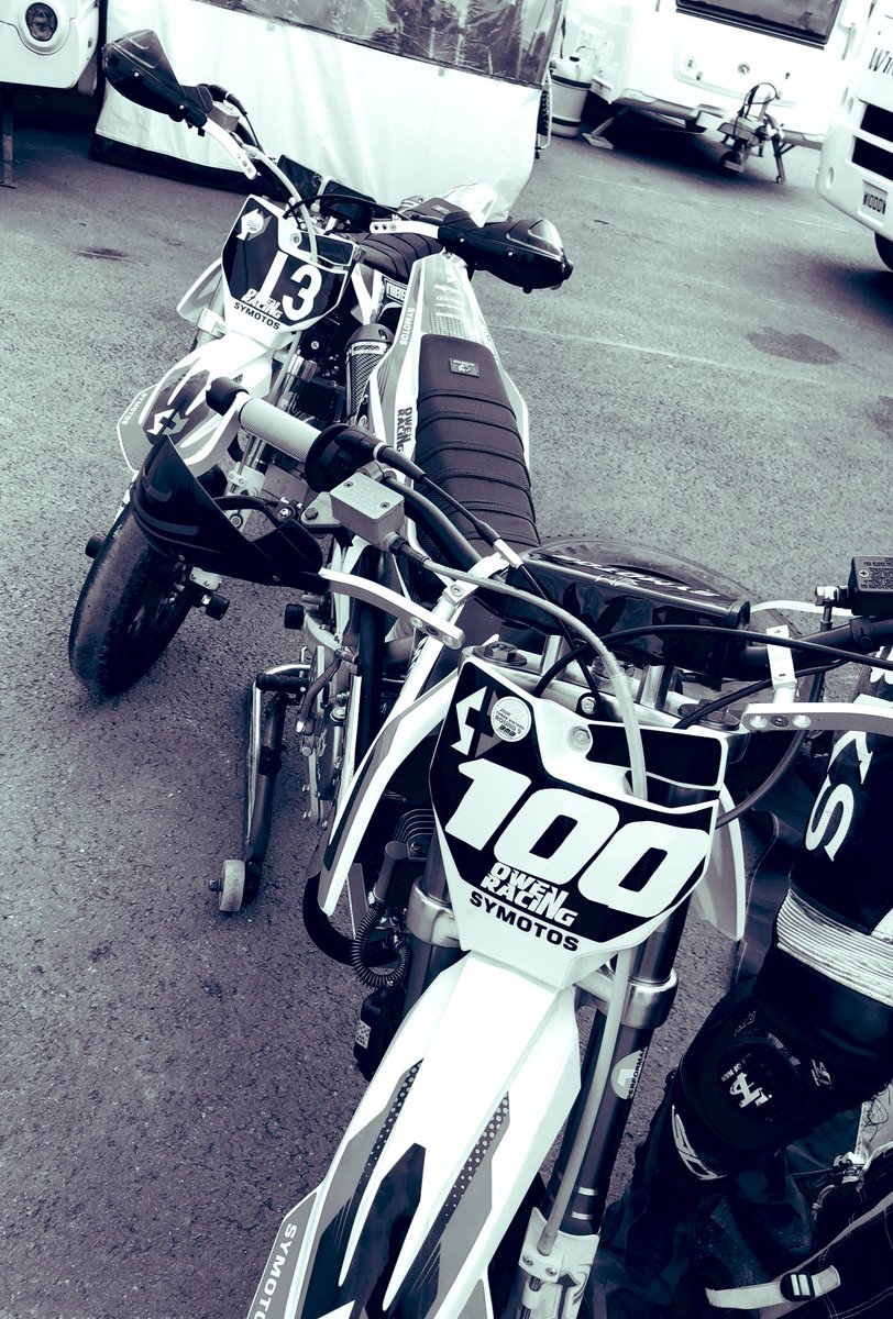 HefynOwen's tweet photo. Trying something new this weekend... @BritishMiniBike @3SistersRace #pitbikeracing #owenracing #symoto πππ https://t.co/I3sPs3zZTZ