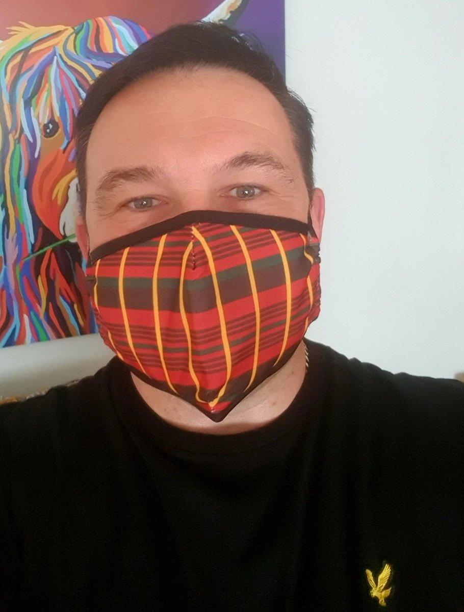 Those who know, know! New face covering arrived today!