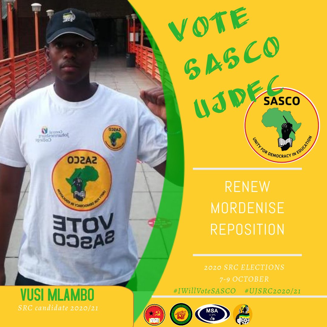 ujdfc's tweet photo. Your voice matters! Partake in the upcoming UJSRC Elections and vote for SASCO. #iwillvotesascoujdfc #voteSASCO          #WhatsApp https://t.co/vjuVDmn2Zd