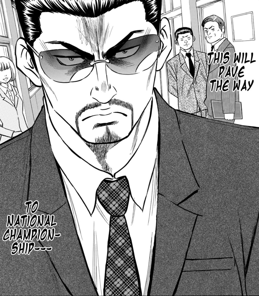 I LOVE DAIYA SM THE ANIME REALLY ADAPTED THE MANGA PRETRY WELL IM READING AND LOOKING AT FAMILIAR SCENES AND GO OU SHIT YEAH THIS PANEL WAS DONE EXACTLY LIKE THID IN THE ANIME LIKE THESE THANK U SM ANIMATION TEAM
