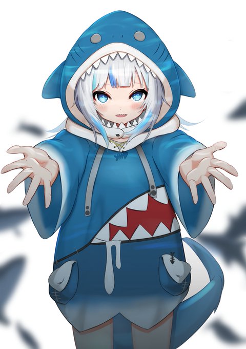 「fish tail shark costume」 illustration images(Latest)