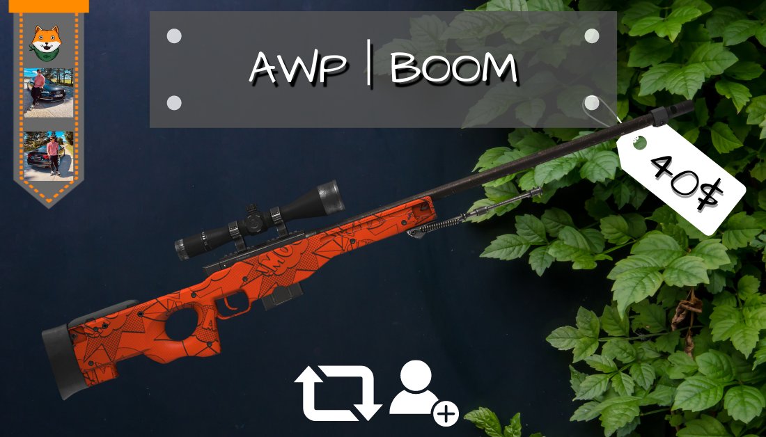 Snugtoes_'s tweet photo. 🐱40$ AWP | BOOM MW GIVEAWAY🐱

✅Follow @lepajee + @LepajeeG + Me
✅Retweet 
✅Tag 1 Friend

🐱Ends In 4 Days🐱
#CSGO #CSGOGiveaway https://t.co/9rfNfOniAn