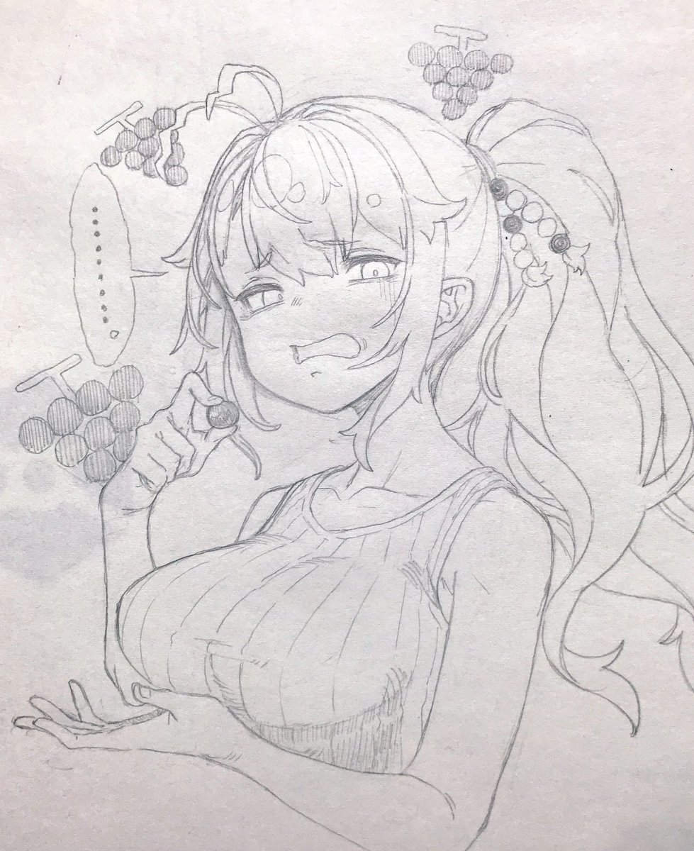 このぶどう………

…ひとつぶどう??🍇 