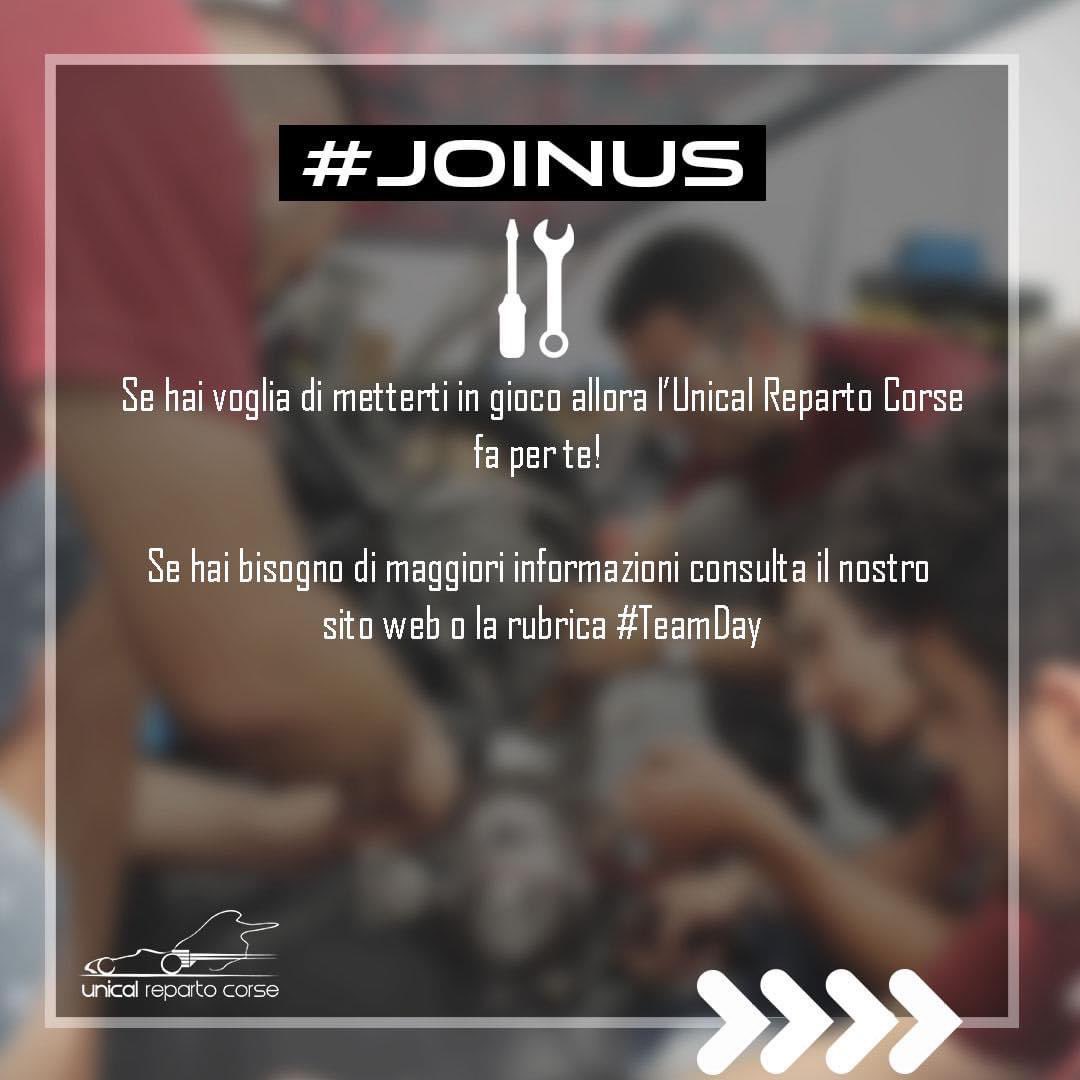 UnicalRepartoCo's tweet photo. È ufficialmente aperto il #RECLUTAMENTO della nuova Stagione! 🔥
Scorri le immagini per avere più info e unisciti al Team!”😎

Clicca il link https://t.co/uOkuuWeotZ e compila il modulo entro le ore 23:59 dell'11 Ottobre 2020⏳

#universitàdellacalabria #DIMEG #unicalrepartocorse https://t.co/j5lGE55oaQ