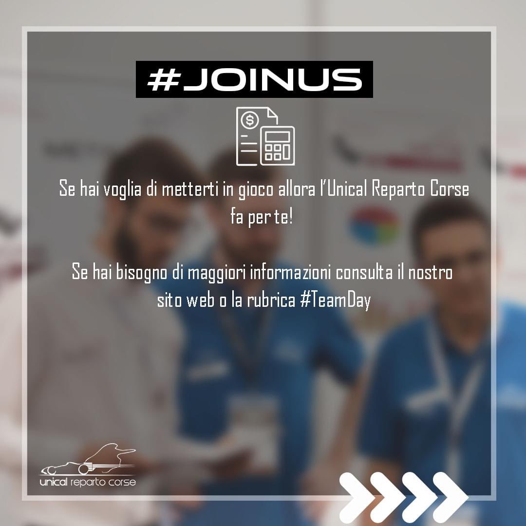 UnicalRepartoCo's tweet photo. È ufficialmente aperto il #RECLUTAMENTO della nuova Stagione! 🔥
Scorri le immagini per avere più info e unisciti al Team!”😎

Clicca il link https://t.co/uOkuuWeotZ e compila il modulo entro le ore 23:59 dell'11 Ottobre 2020⏳

#universitàdellacalabria #DIMEG #unicalrepartocorse https://t.co/TlUMKMWUNn
