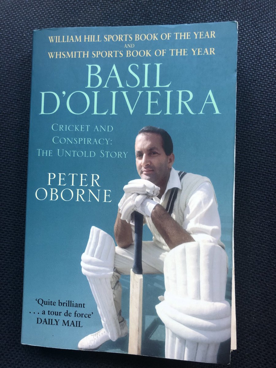 Holiday reading: a great book for anyone interested in why cricket matters. Right up there with C L R James.