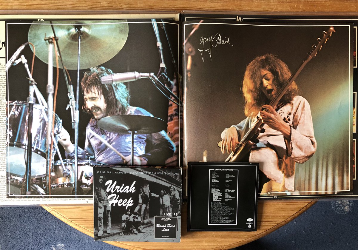 Now Spinning For Music Collectors On Twitter Uriah Heep Live 73 1973 Playing This In Honour Of Lee Kerslake Rip L Have Always Loved Lee S Solo On Gypsy The Track