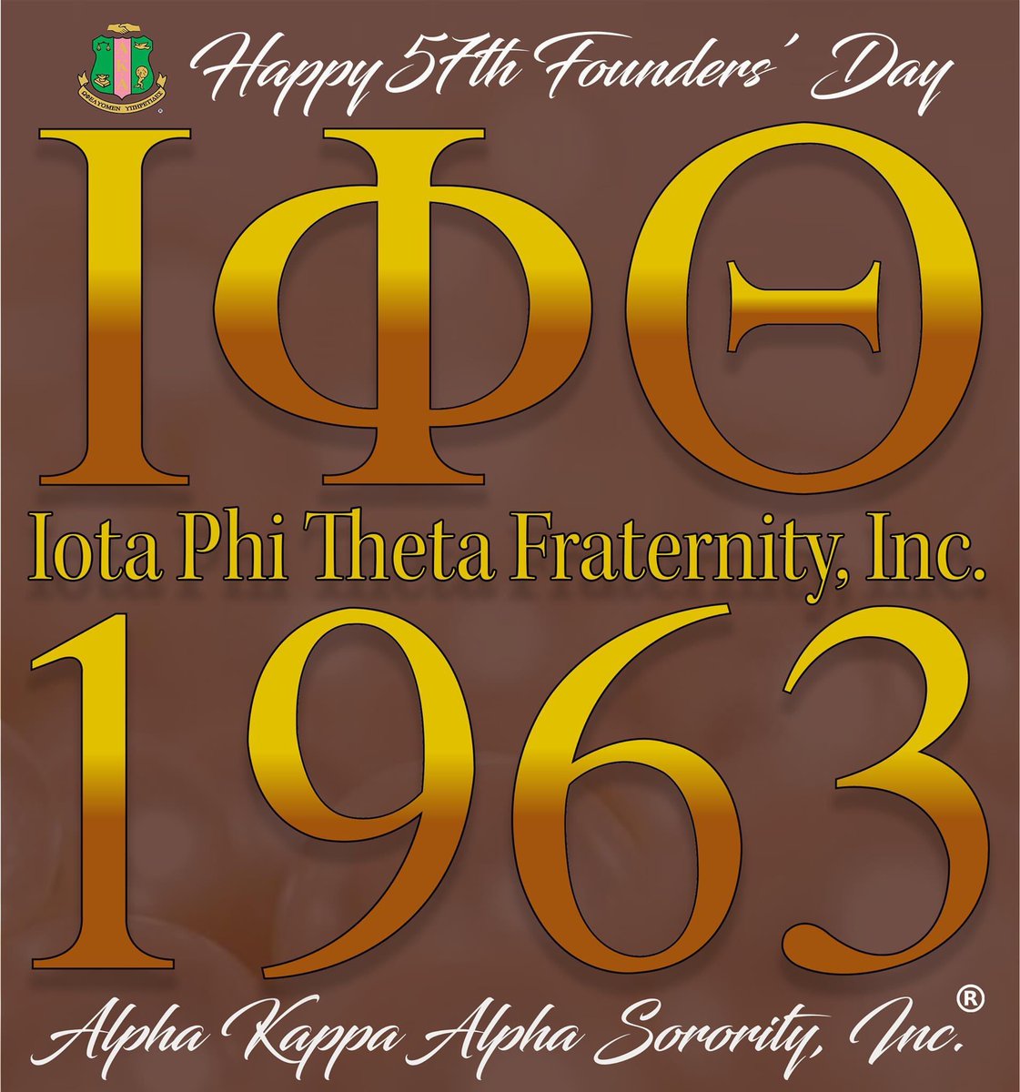 Wishing a Happy Founders' Day to our Divine 9 Brother's of Iota Phi Theta Fraternity, Incorporated. #IotaPhiTheta #AKA1908