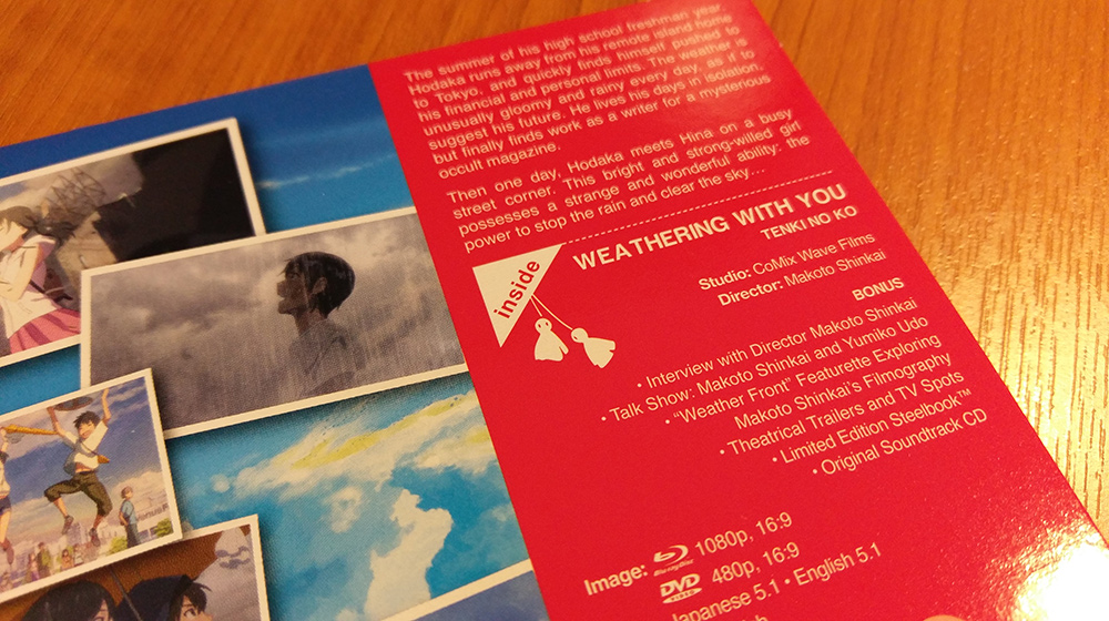 Xcomp Weathering With You Collectors Edition Arrived Early Even Though It S Due 28th Nice Touch With The Teru Teru Bozu On The Sleeve 発売日はまだまだ先だけど英国版コレクターエディションが届いた てるてる坊主が可愛いね 天気の子