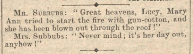 OldJokeArchive's tweet image. — Answers magazine (1906)