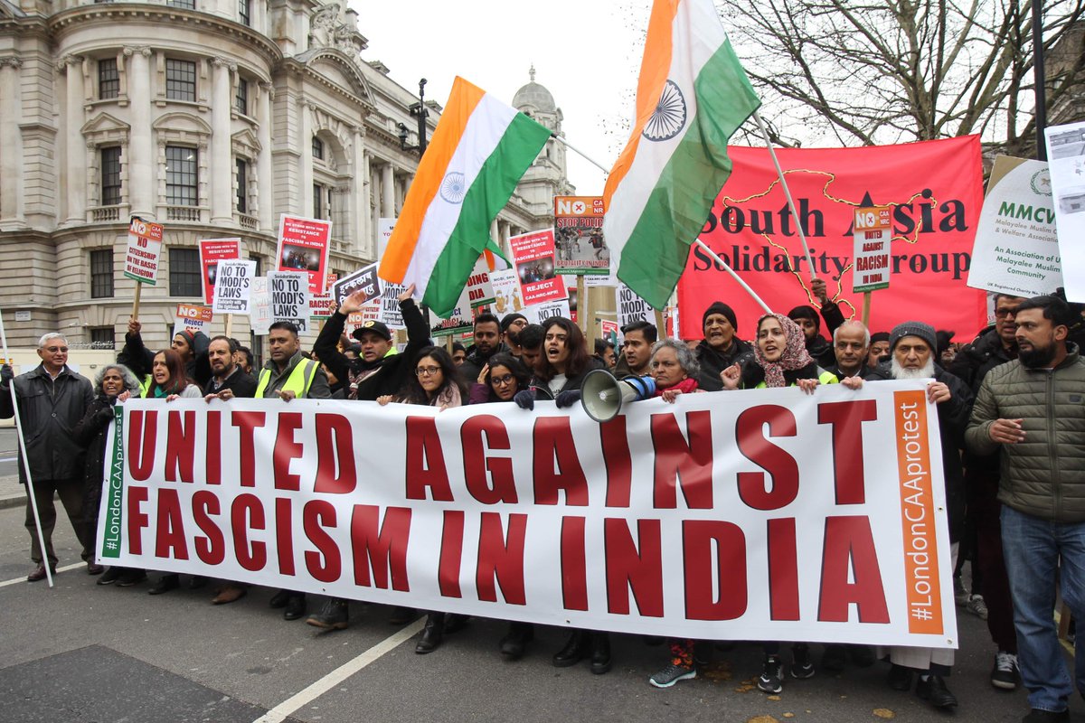 We stand in solidarity with resistance to fascism in India! #FreeAllPoliticalPrisoners #repealUAPA