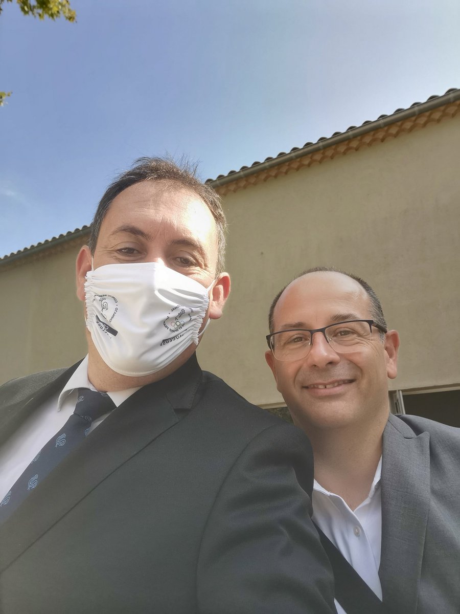 J'adresse toutes mes félicitations à David Fournier, élu ce matin Président du District Grand Vaucluse de football.Un campagne digne récompense par le vote des clubs.
 impatient de voir le football revenir autour de la table du mouvement sportif vauclusien.
En route pour 2024!