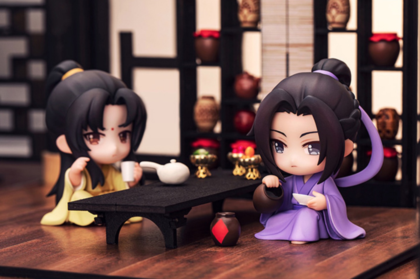 Aitai Kuji - Anime Goods from Japan - Chinese hobby shop Chao Chang Di will  be releasing new official Mo Dao Zu Shi goods with chibi figurines for  Jiang Cheng and Jin