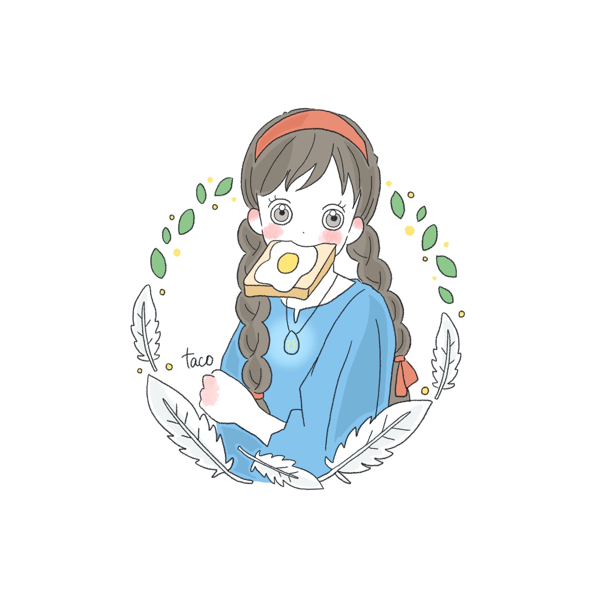 Twitter 上的 Tacomaru イラスト アイコンにどうぞ 女の子イラスト ゆるいイラスト いらすと イラスト好きな人と繋がりたい イラスト好き コクリコ坂から コクリコ坂 魔女の宅急便 キキ 魔女宅 天空の城ラピュタ ラピュタ ラピュタパン ジブリ ジブリ