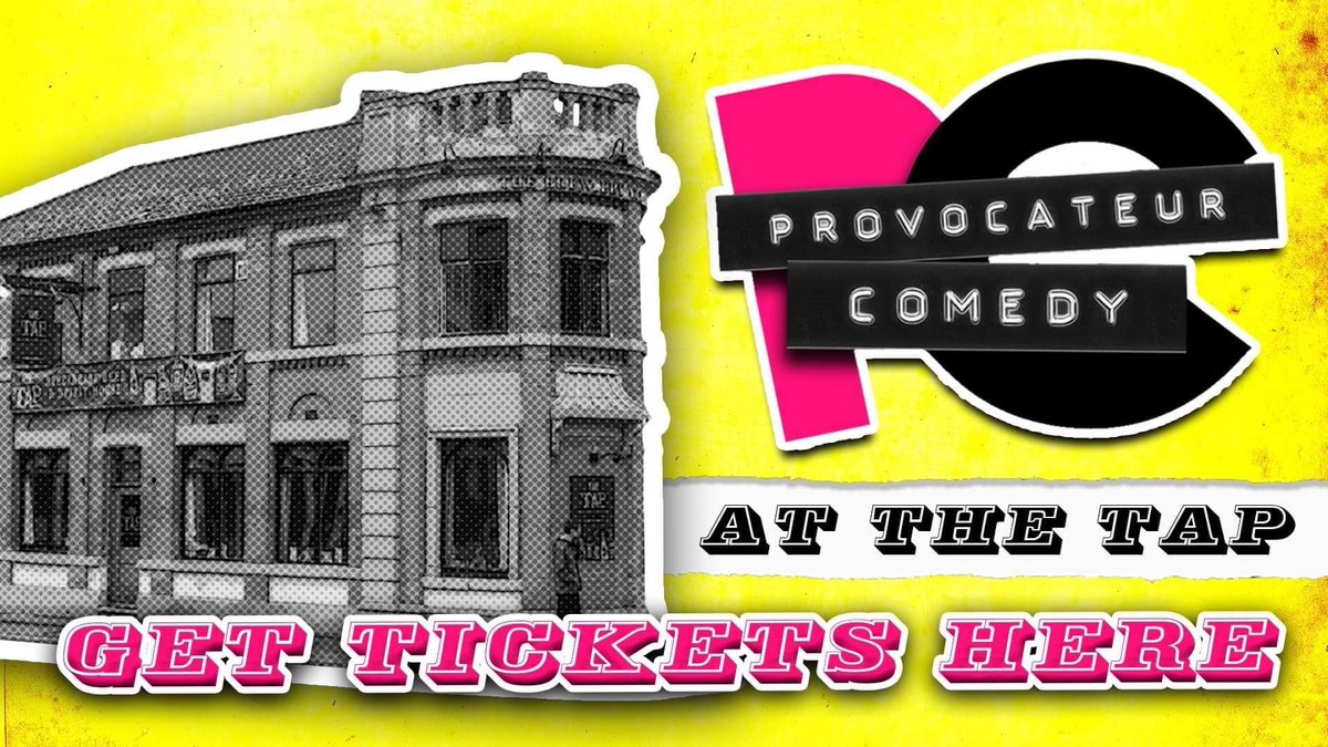 TheTapDerby's tweet photo. Provocateur Comedy is back! 6th October, doors at 8pm and show start 8:30pm. All tickets £1 and can be bought through our Derby Brewing Co app, limited spaces apply however;

3 x 2 seater tables.
1 x 6 seater table.

Full line up on app, book early to avoid disappointment! 🤗 https://t.co/juS6HG6VNC