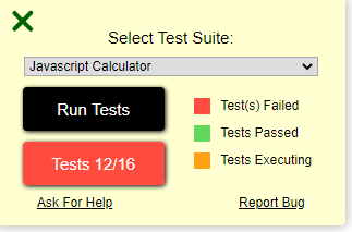 snrelghtwt's tweet image. Day 43 of #1000daysofcoding.
//continued coding my #JavaScriptCalculator project for #freeCodecamp's Front End Libraries cert & managed to progress & pass 75% of the tests required as opposed to only 62% yesterday💙
#1000daysofcode #100daysofcode #Devcommunity
