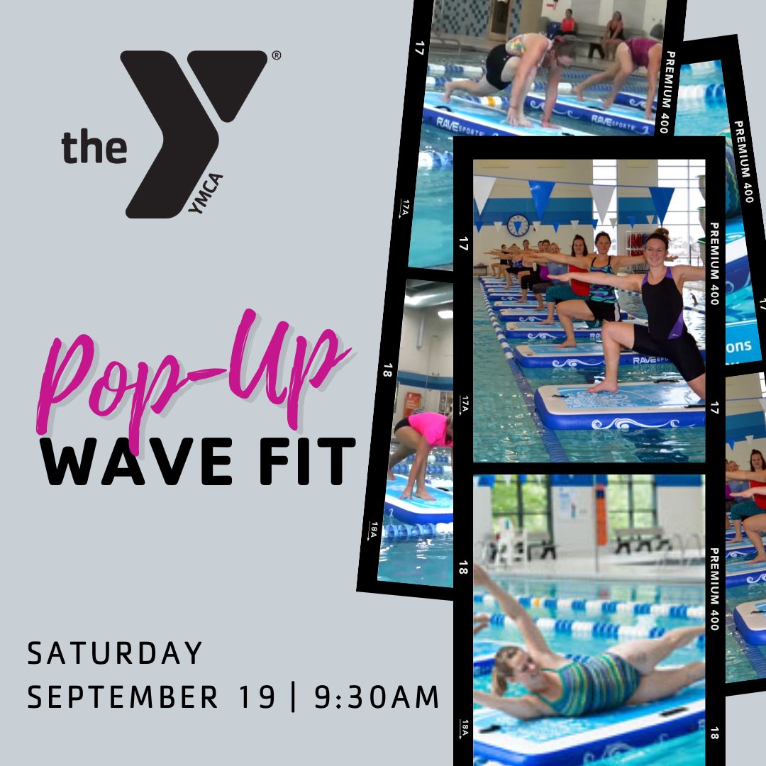 ymcaatacrc's tweet photo. Happening today: Pop-up Wave Fit | Saturday, 9/21 - 9:30am
Reserve your workout: https://t.co/cGzvvwGZcS
#PopUp #WaveFit #GroupFitness #Fitness #StayWithUs #WeGotThis https://t.co/yHKOMQVMbD