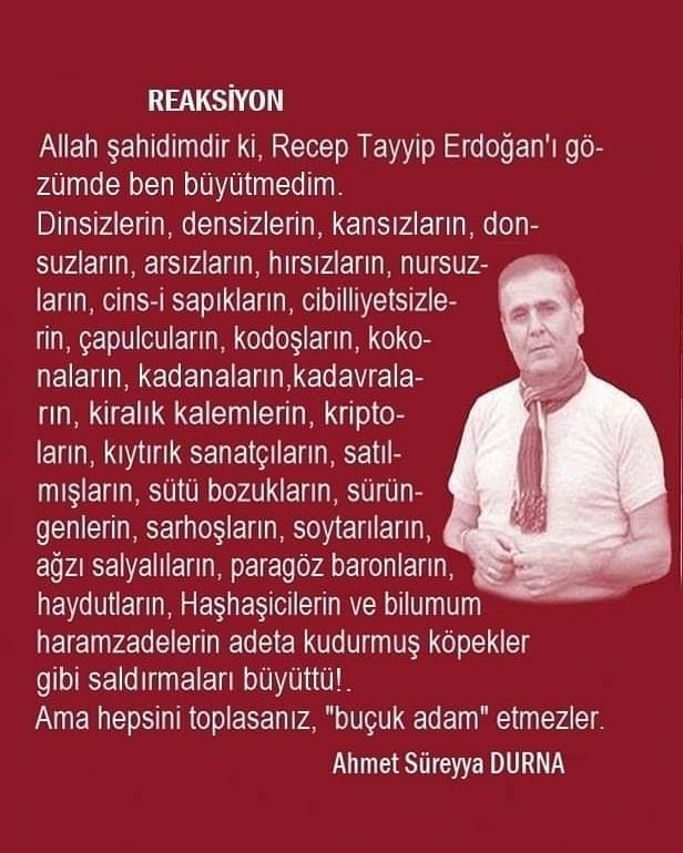 Hepsini toplasanız çeyrek porsiyon bile etmezler #OrtakPaydamızVatan