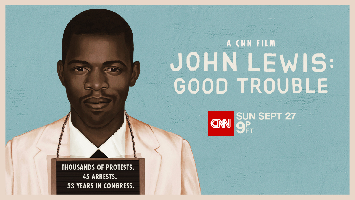 Thousands of protests. 45 arrests. 33 years in Congress. Witness the story of a civil rights giant. @CNNFilms presents John Lewis: Good Trouble. Sunday, September 27th at 9 p.m. ET #JohnLewisIsGoodTrouble https://t.co/QsMXx6zOJE