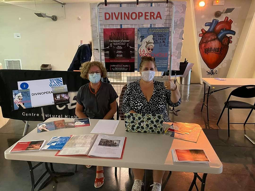 Divinopera_live's tweet photo. Aujourd’hui nous sommes au Forum des Associations de la MPAA La Canopée de 11h à 15h! Rejoignez-nous ! #divinopera #MPAA #Operette #SpectacleVivant https://t.co/RGfIU9dIR5