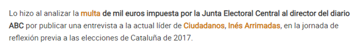 SusVersiva's tweet photo. - Revilla incompleix normes electorals: Junta El. li posa multa d 1000 €.
-P. Sánchez: JEC - multa d 500 €.
ABC publica entrevista a Arrimadas: JEC-multa d 1000 € al diari i 0 a la política.
Casado envia sms massius: la JEC no li posa cap sanció.
#TorraIN #JustíciaDelEnemic https://t.co/RR7yhVXLud