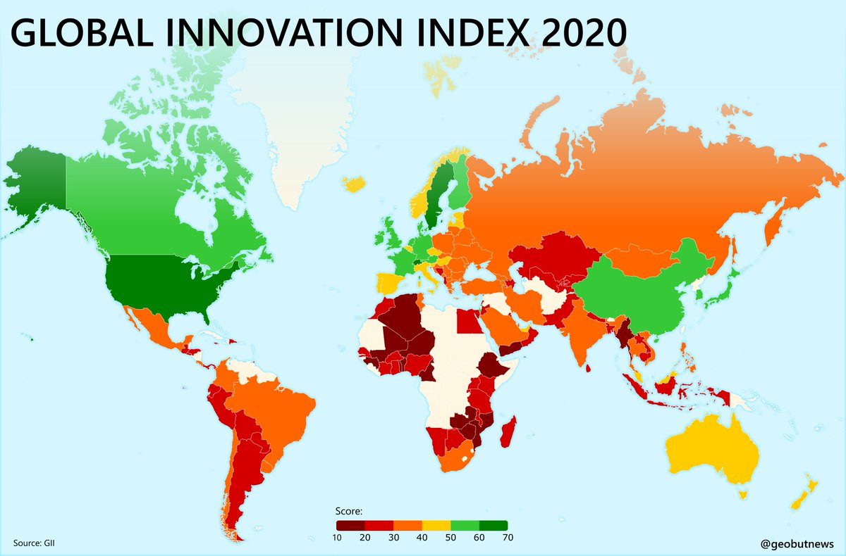 Global innovation index topr