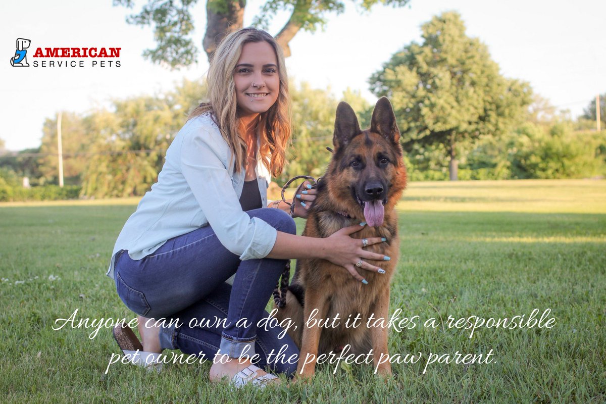 AmServicePets's tweet image. Celebrating Responsible Dog Ownership Day #petownership #responsibledogownershipday #dog