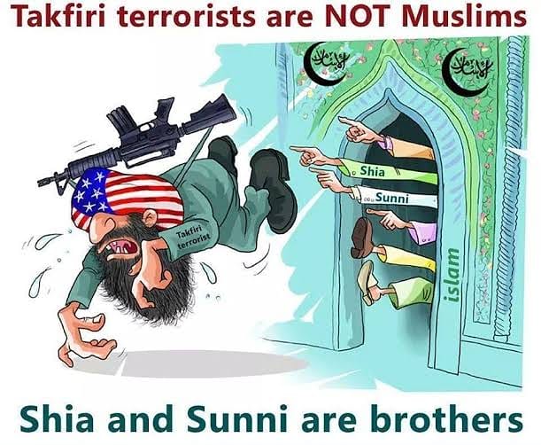 ArshadRaxa1's tweet photo. #TheMessageOfKarbala
No shia, no sunni we are Hussaini✌🏻💗 becouse....
#hussainforunity
#hussainforjustice
#hussainforallhumanity https://t.co/rd4LntSet3