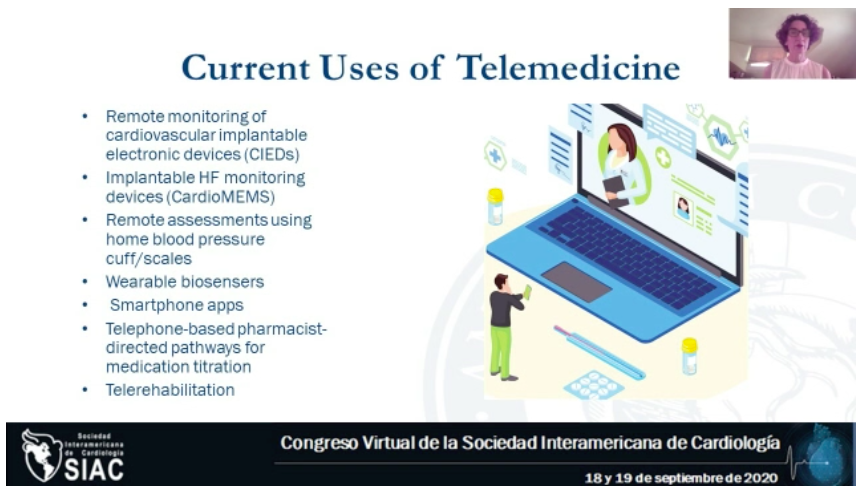 SIAC_cardio's tweet photo. #SIACvirtual
COVID19 y enf. CV: el rol de la telemedicina
Dra. @athenapoppas 🇺🇸
@CongresoSIAC https://t.co/oLQXHuYDvS