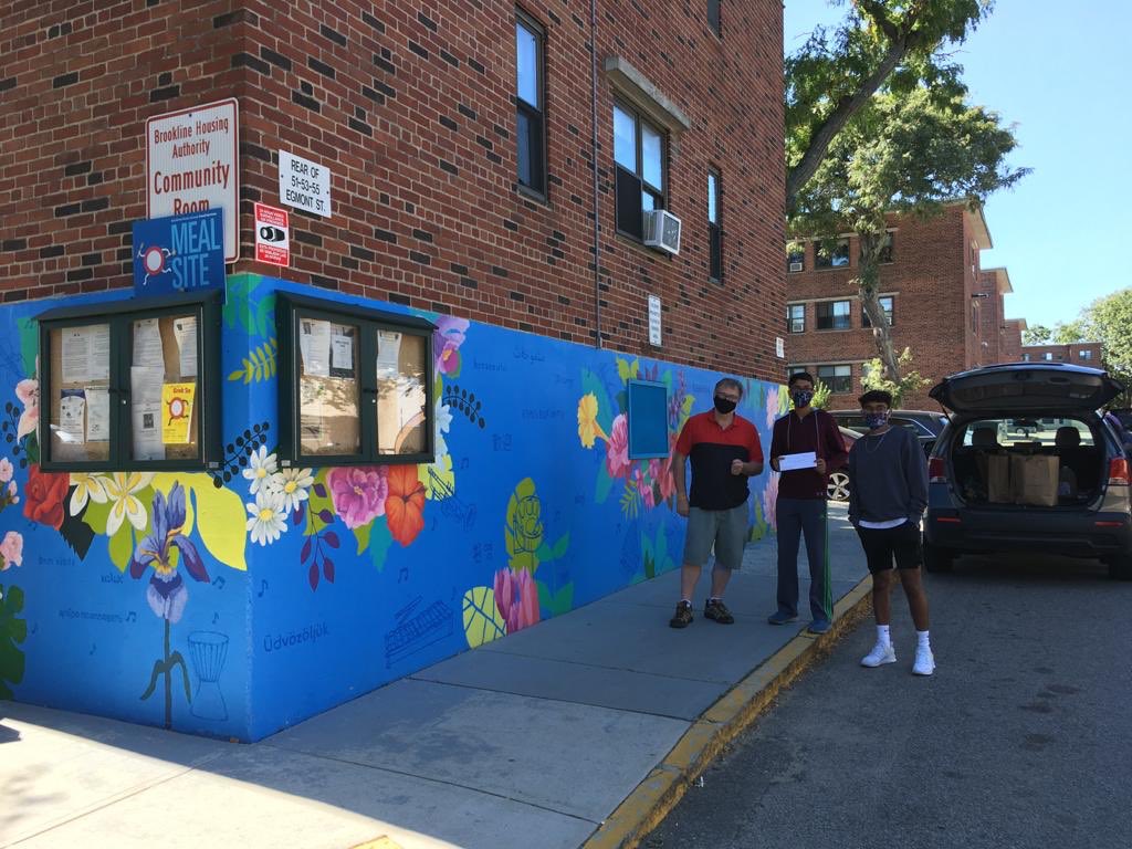 Thank you so much to all of the donors from <a href="/TownofBrookline/">Town of Brookline</a>. Today, we donated a check to the <a href="/BrooklineFood/">Brookline Food Pantry</a>. <a href="/BrooklineMAPD/">Brookline PD</a> <a href="/BrooklineTAB/">WickedLocalBrookline</a> <a href="/brklib/">Public Library of Brookline</a> <a href="/PatchBrookline/">Brookline Patch</a>