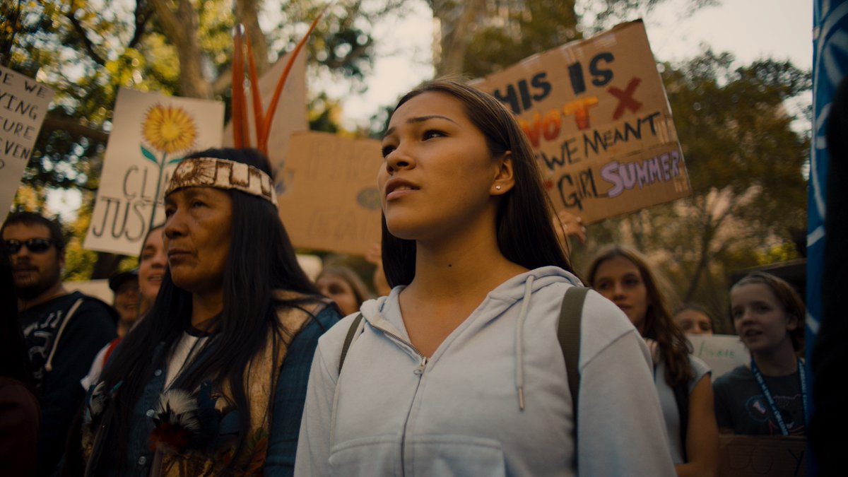Autumn Peltier on what she hopes THE WATER WALKER will do for climate change awareness:"Everyone needs water. We are all one. I hope we can all come together and create awareness for our future, and protect the land and the water."  #TIFF20  