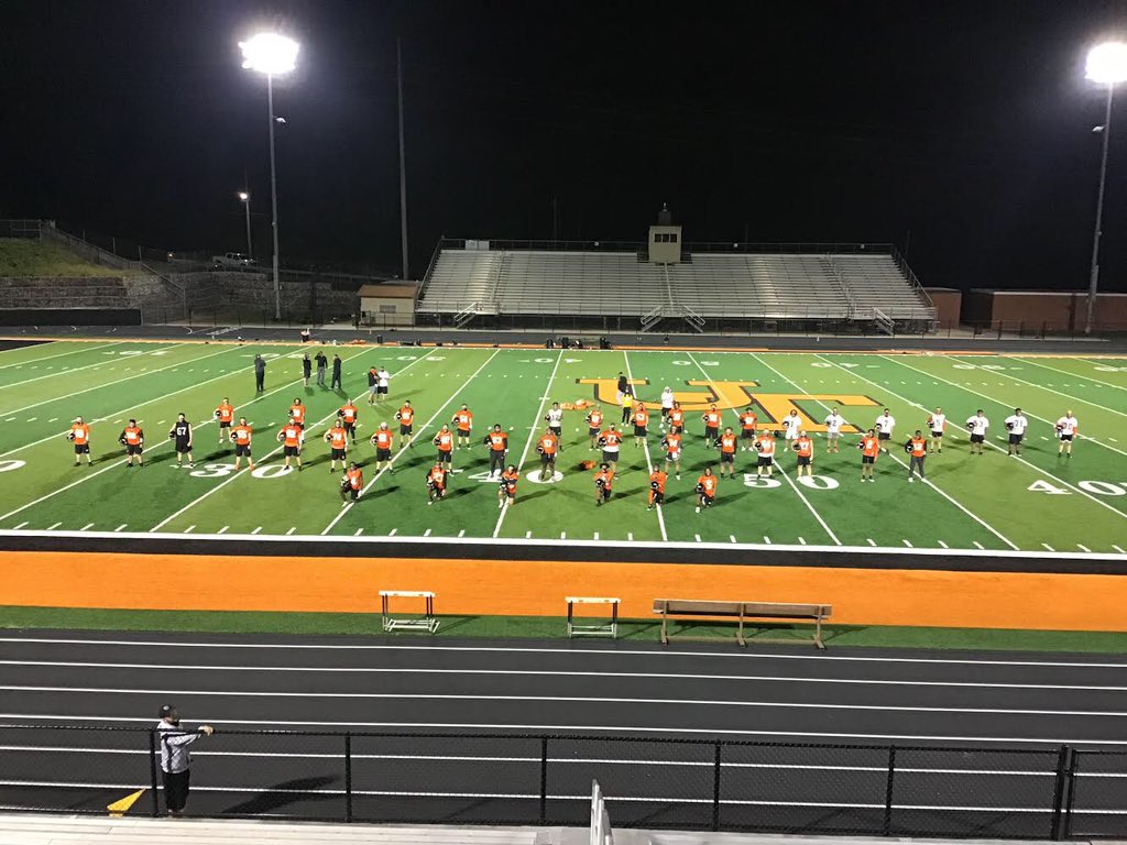Last night we got under the lights for practice. A sense of normalcy for our student-athletes. These seniors have dreamed of Friday Nights at Soule Bowl for years, this is for them. 

#PantherPride