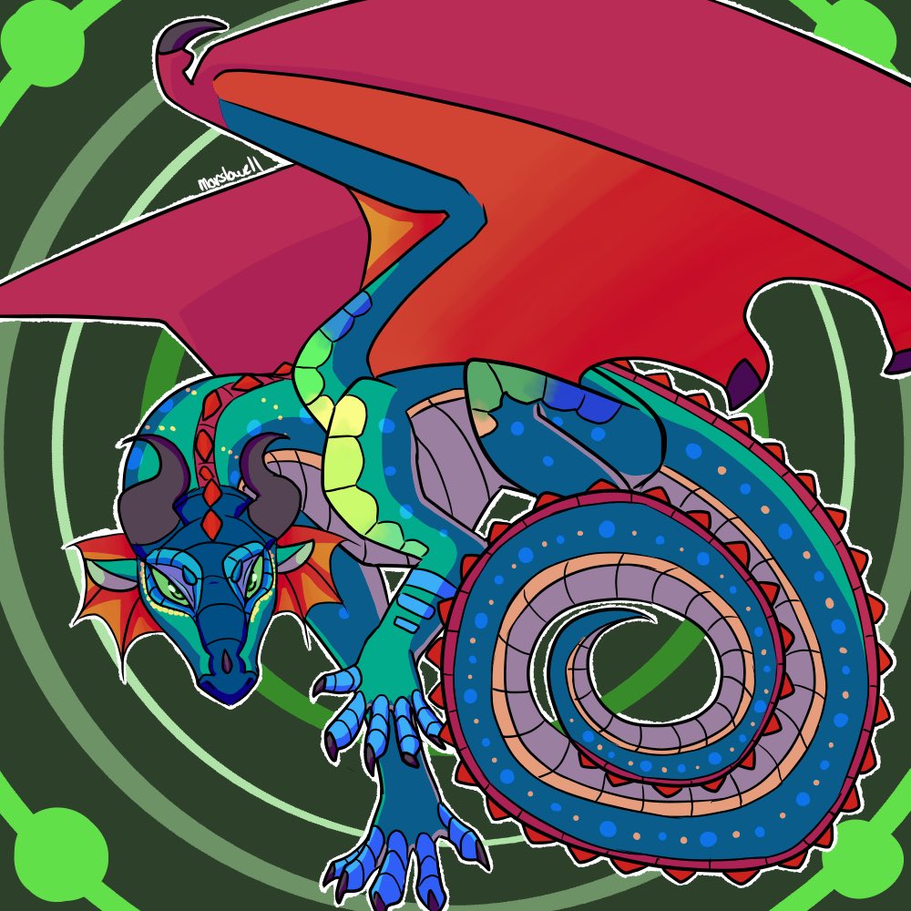 marslowellart's tweet photo. I am always a day late but Glory for #WoFcharaweek lol
[#WingsofFire] https://t.co/eGvkWCMvzL