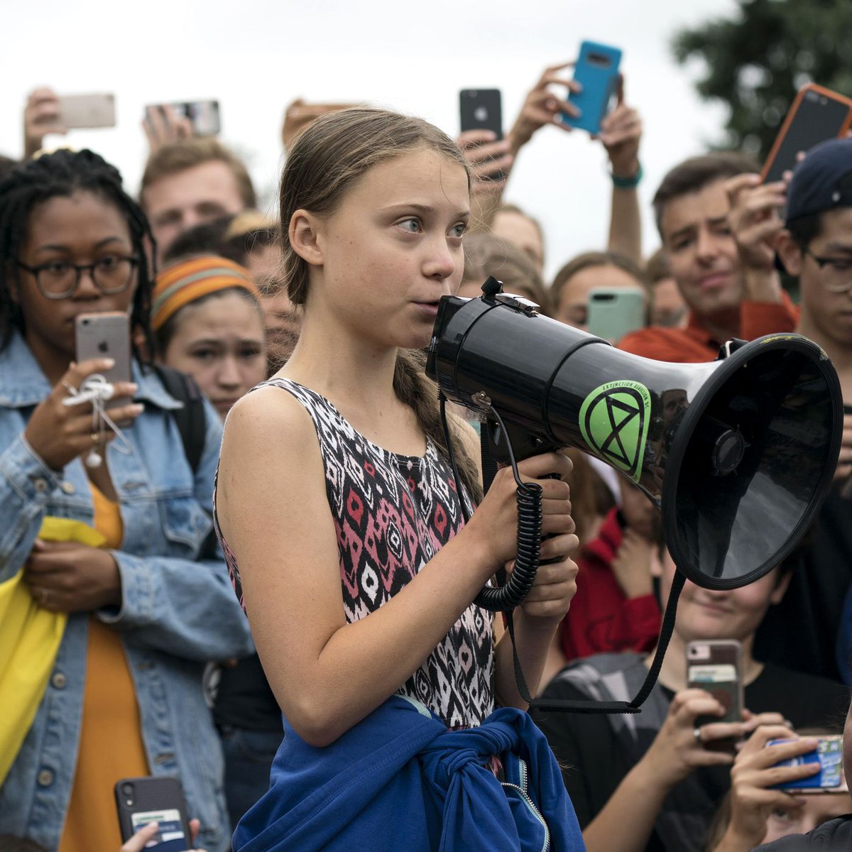 Greta Thunberg on the future of climate activism: "It isn’t going to be the politicians who suddenly realize there’s a climate crisis...But by influencing all people in general, we can build that pressure towards elected officials. That’s how a democracy works." #TIFF20  