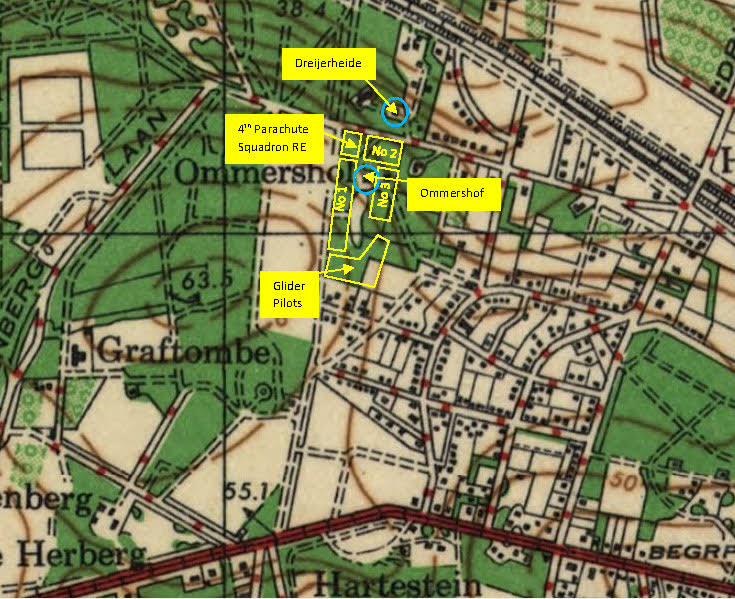 At this point the 21st Independent Company along with the reinforcements formed part of the Northern part of the Oosterbeek perimeter with the 7th KOSB to their right.