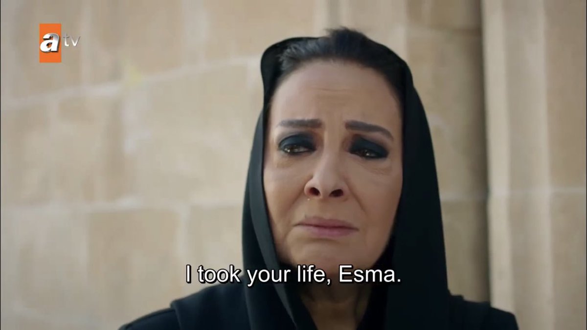 she really ruined everyone’s lives for the sake of this revenge and in the end she’s gonna do it alone  #Hercai