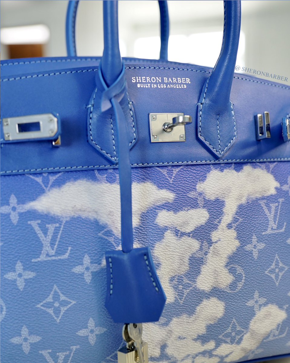 Sheron Barber on X: Cut up a #LouisVuitton speedy and Created