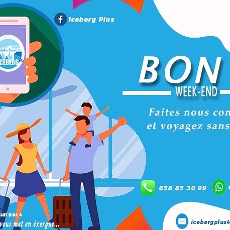 IcebergPlus's tweet photo. Partez en week-end tranquillement et confiez nous votre digital 😏😏 https://t.co/YfVr3u0foN