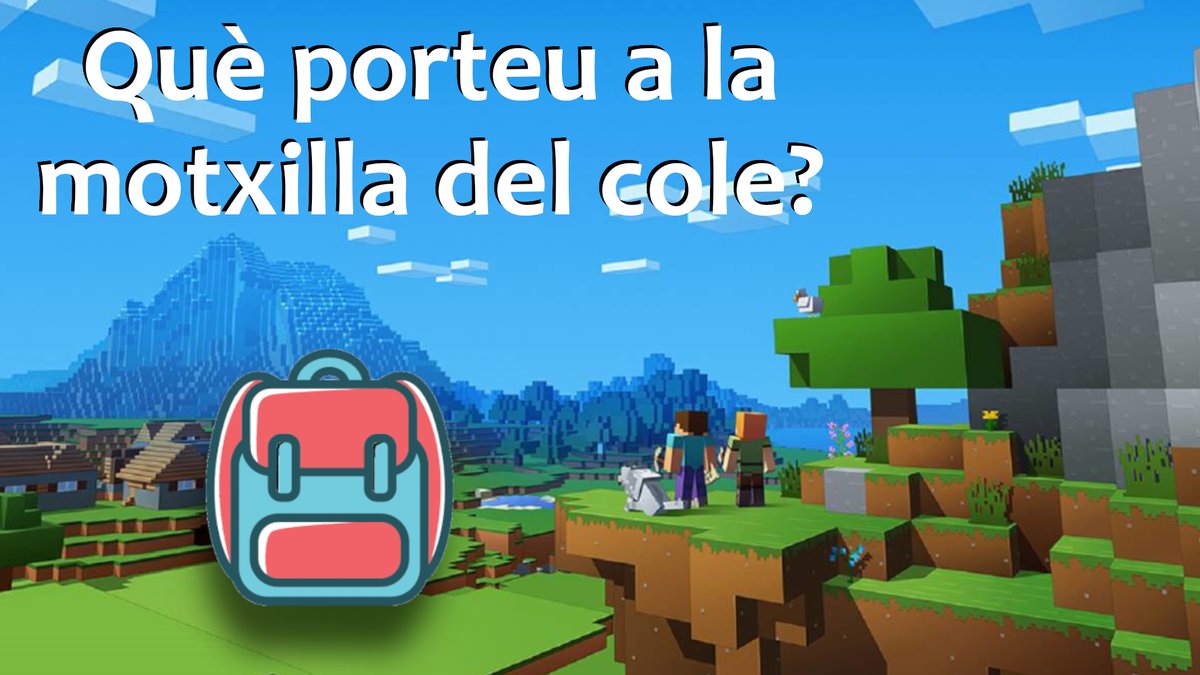SimValenciana's tweet photo. Hola bonicors!🌟
Al primer capítol de #Educraft de la segona temporada, vam llançar la pregunta de la imatge. I... voleu saber que ens han respost? Doncs seguiu el FIL! 😍
I recordeu que tenim nova pregunta per a aquesta setmana! 👉Quina és la vostra fruita i verdura preferida? https://t.co/tIGfshJ3nT