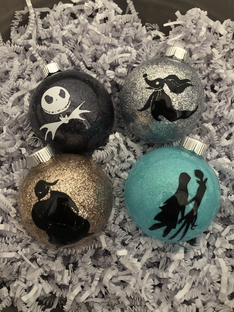 floralentity's tweet photo. Nightmare Before Christmas ornaments! #nightmarebeforechristmas https://t.co/q1Miuo6FeH