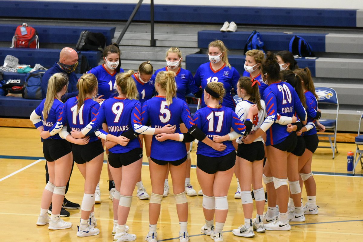 Good luck to @chscougsvolley playing in the Cake Classic Tournament today!