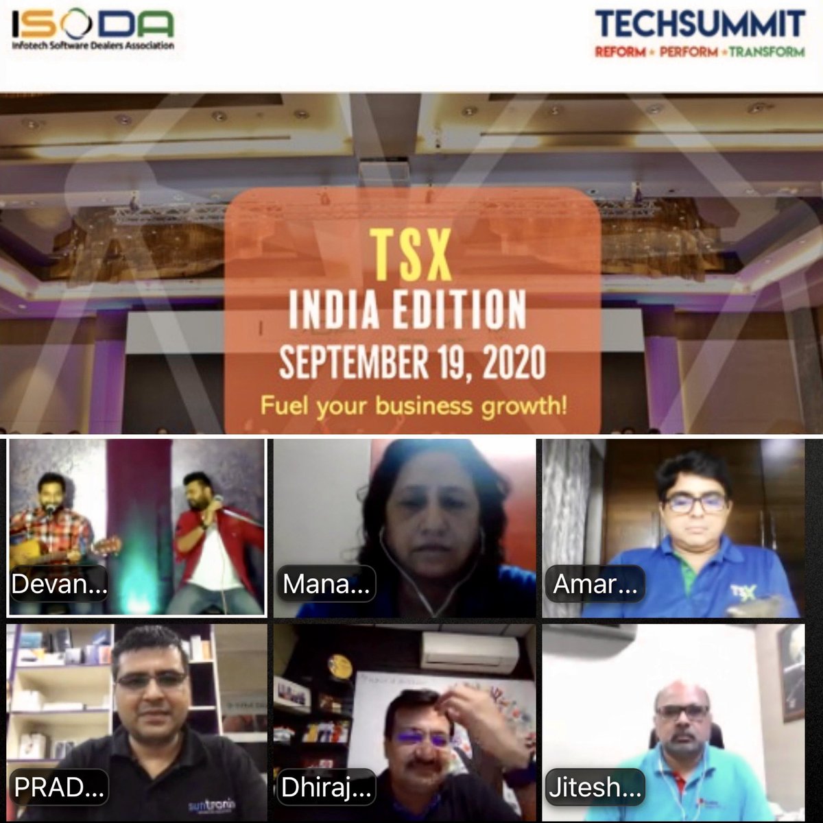 Kuch Toh Hain Tujhse Raabta ! Great Tech Business and Entertainment Virtual Event by <a href="/isodaindia/">Infotech Software Dealers Association</a> for #ITChannel Partners &amp; #technology OEMs executives. My 2 cents - Stay Innovative Stay Challenged and Stay Safe to sing your way to more success #Leadership  #DigitalTransformation