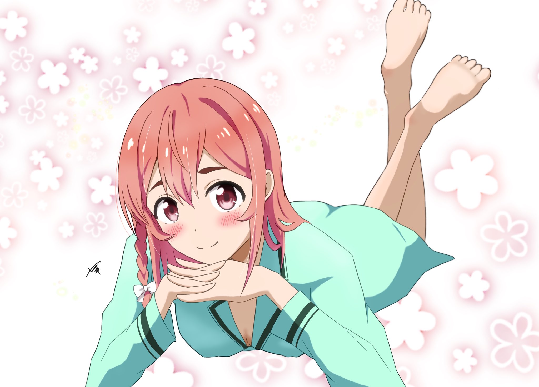 うみぬこ Al Twitter 墨ちゃんアニメ登場記念イラスト完成 彼女お借りします かのかり 桜沢墨 墨ちゃん イラスト T Co 7ulaayuvsg Twitter